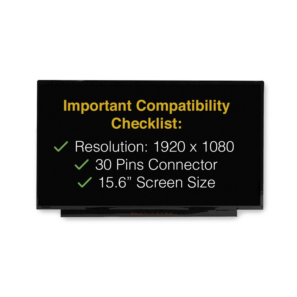 HP L51627-JD2 Screen Replacement 30 Pins LCD LED Display With Tools