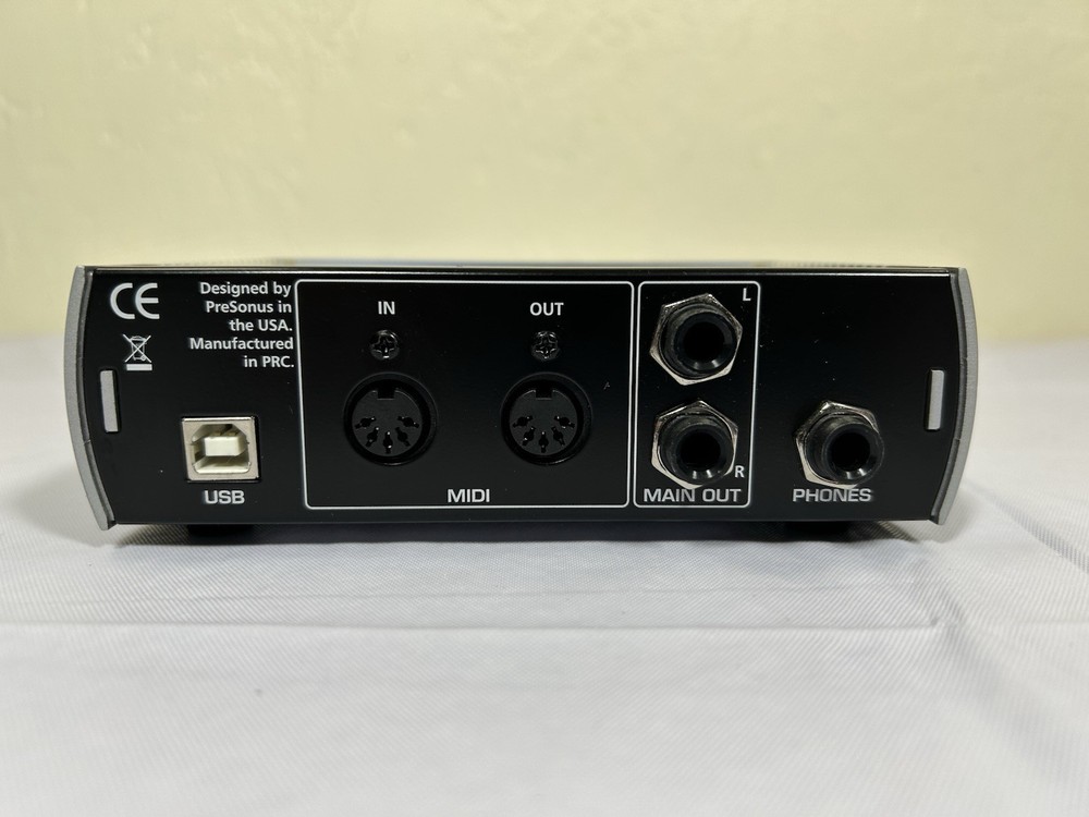 PreSonus AudioBox USB 2x2 Recording System MIDI Interface - USED