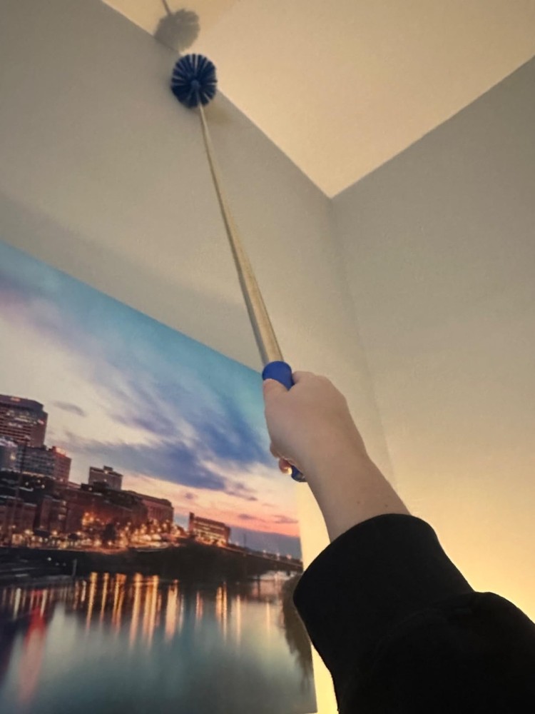 Versatile Cleaning Duster Set with 100-Inch Extendable Poles for Safe Dusting