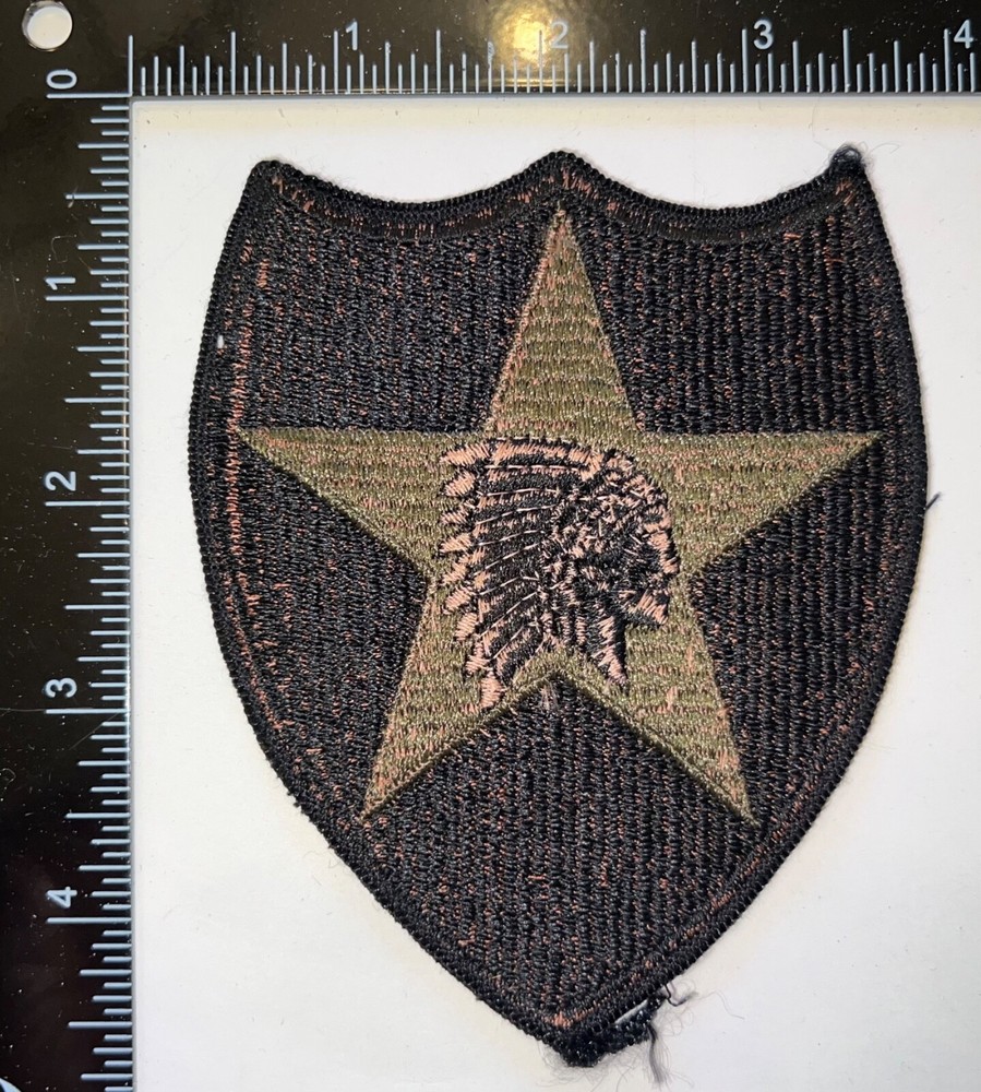 Cold War US Army 2nd Infantry Division Subdued Patch