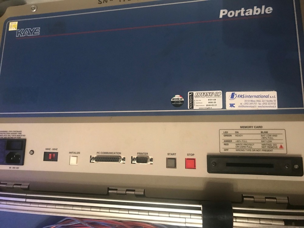 GE Sensing Kaye Portable Validator