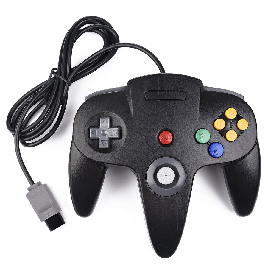 Wired Controller Compatible With Nintendo 64 N64 Joystick Video Game Console