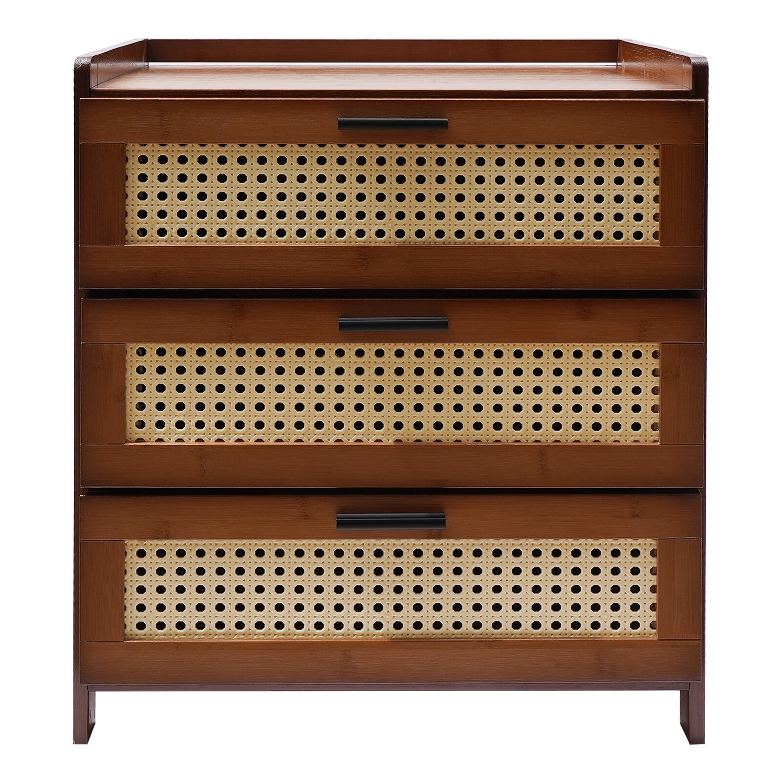 Nightstand Storage Cabinet & 3-Drawer Bedroom Bedside End Table Furniture NEW