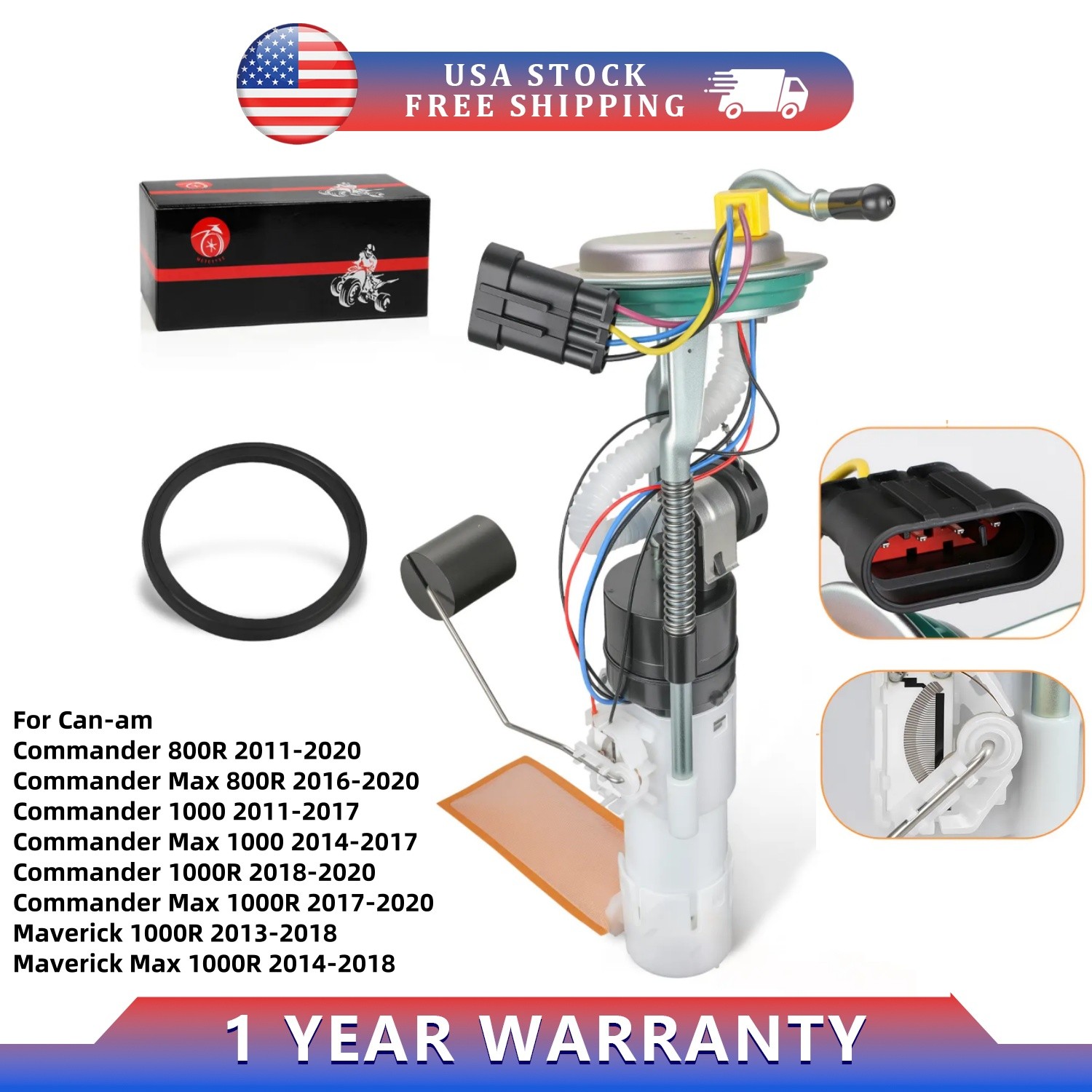 Fuel Pump Assembly For Can-Am 2011-2020 Commander Maverick 800 1000 709000759