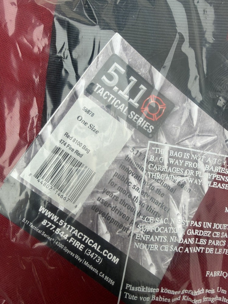 5.11 Tactical Red 8100 Utility Bag