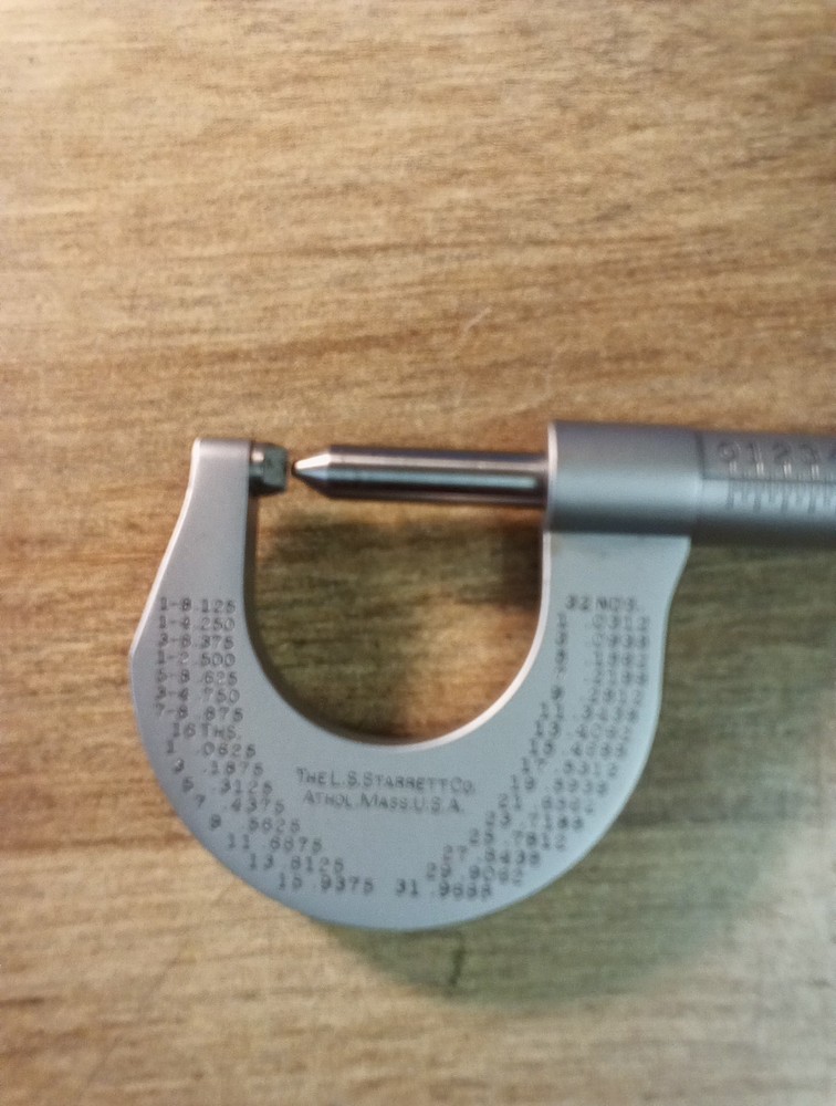 Starrertt Screw Thread Micrometer No.575