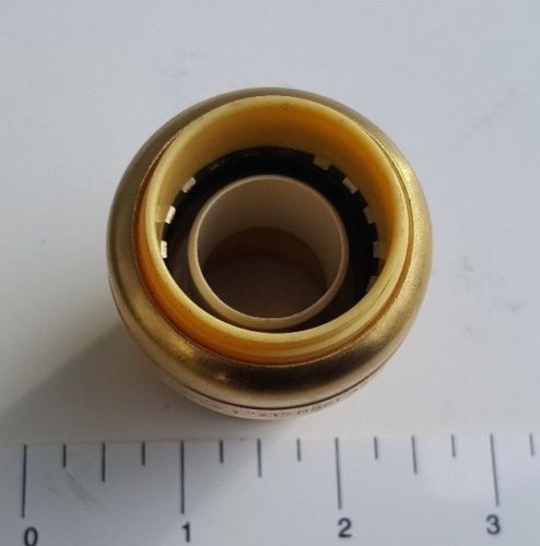 10 PCS. 1" PUSH FIT X 1" MNPT MALE THREADED ADAPTER (LEAD FREE)