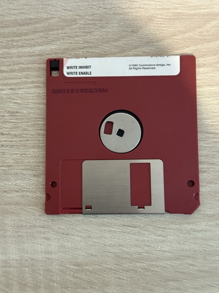 Amiga C V1.1 Software 3.5" Floppy Disk
