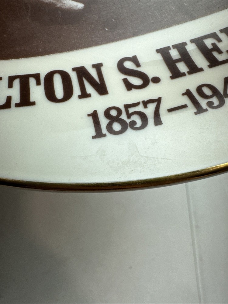 Milton S Hershey Commemorative Plate