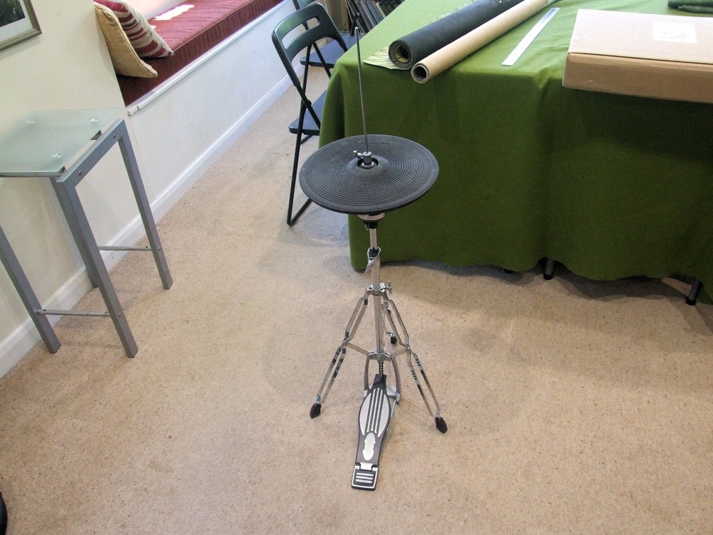 lemon VH11 equivalent hi hat for vdrums + controller + mapex stand