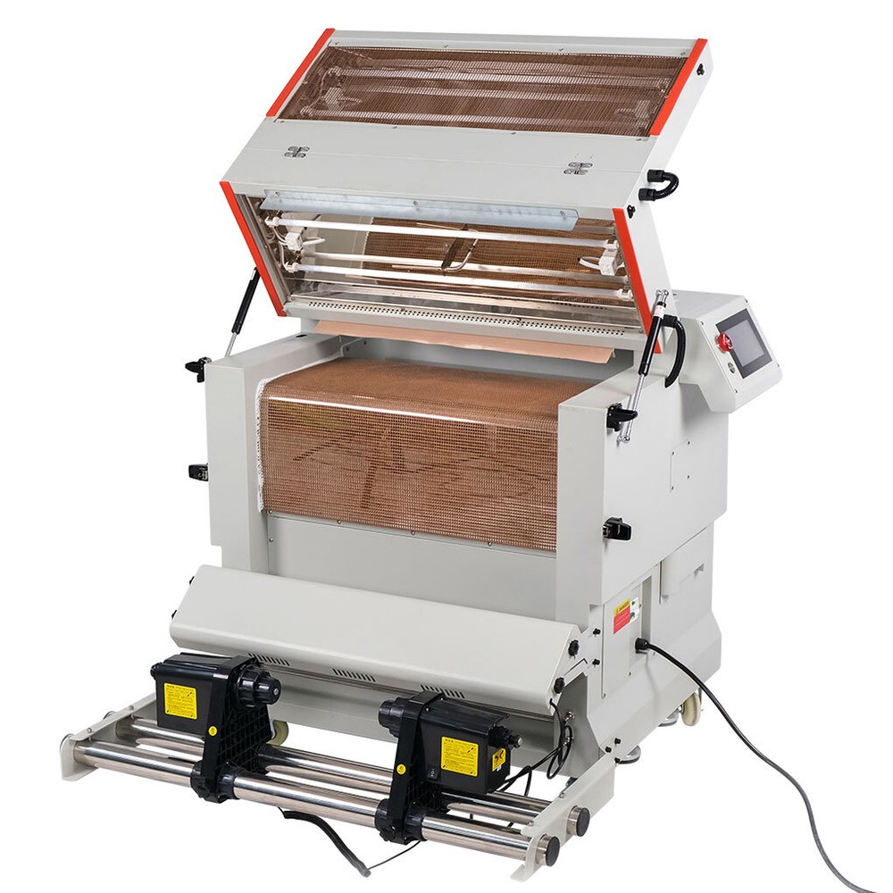 24" Compact DTF Powder Shaker and Dryer Machine with Touch Screen Vertical Model