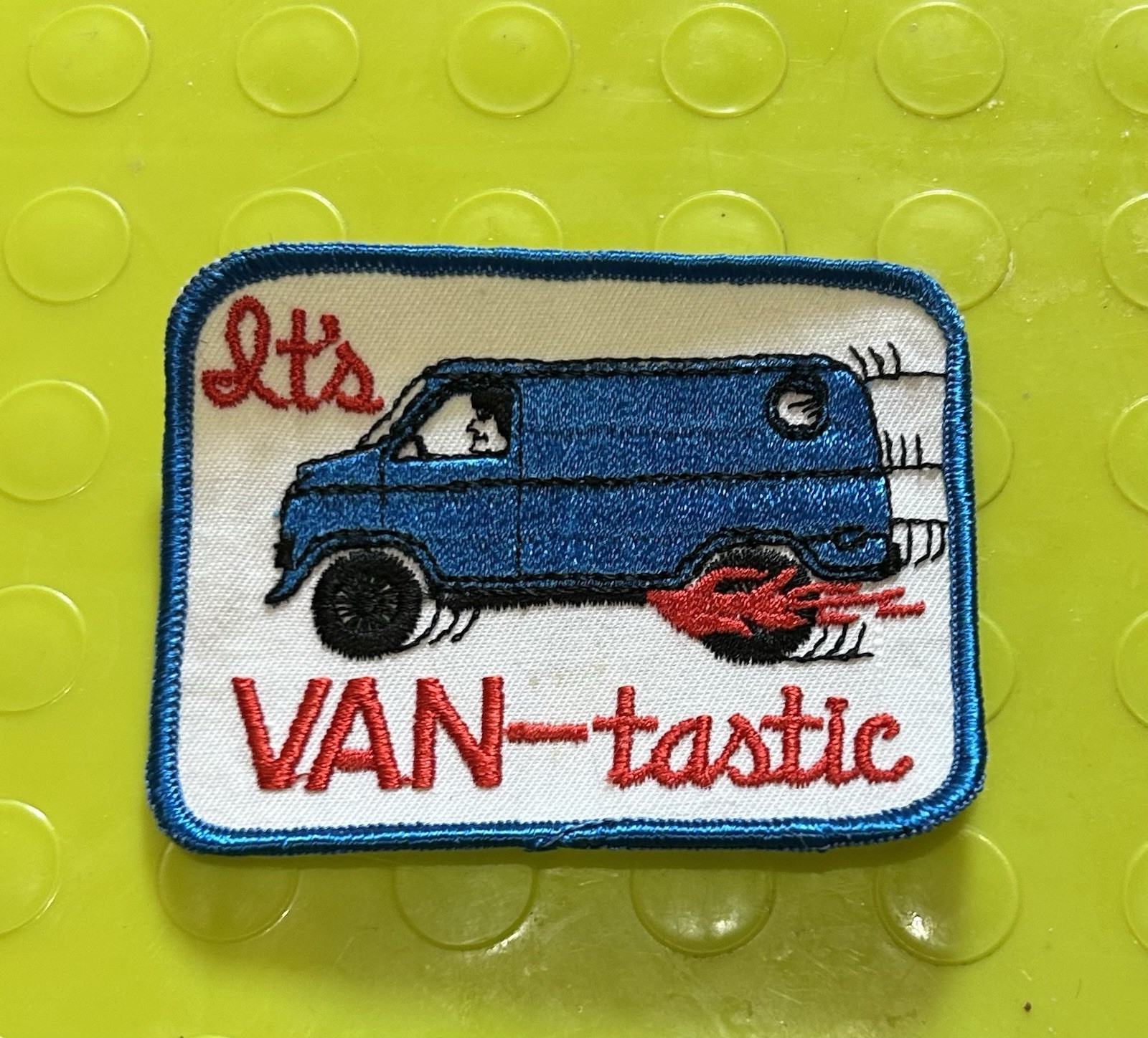 Vintage It’s VAN-tastic Patch New Old Stock Van Life Circa Late 1970s