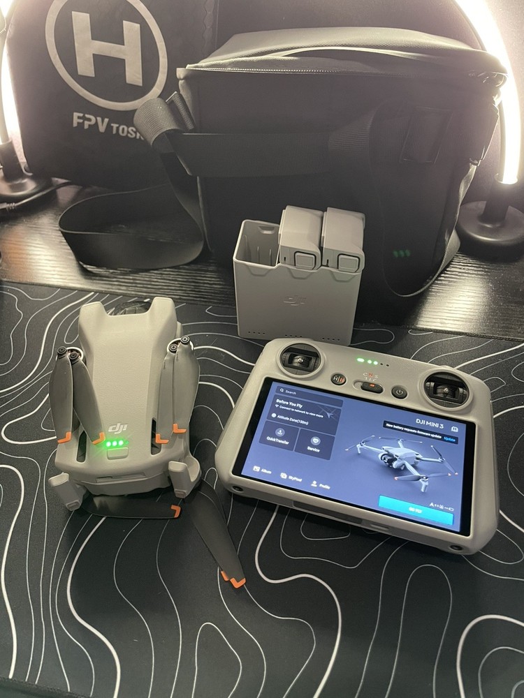 DJI Mini 3 Fly More Combo Camera Drone (DJI RC Remote Controller) US