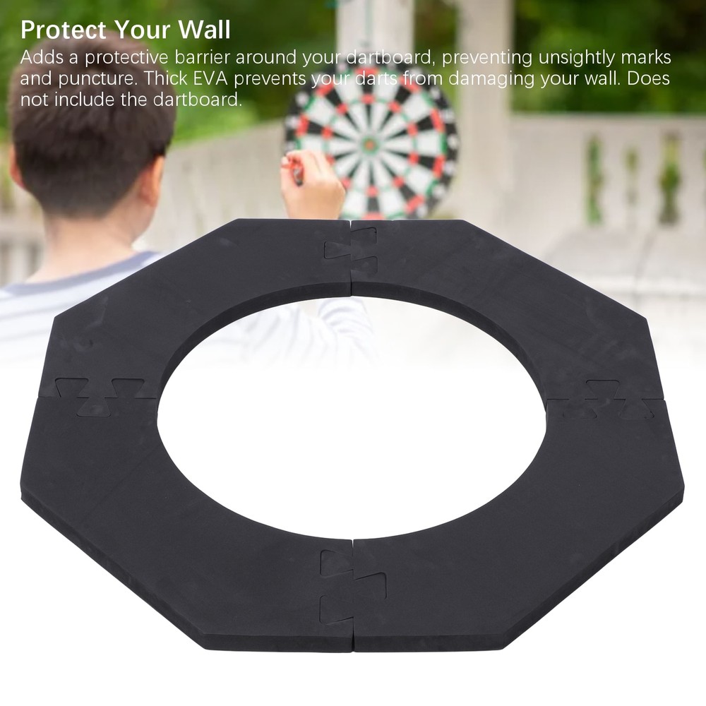 EVA Board Backboard Octagonal Wall Protector Dartboard Surround DS