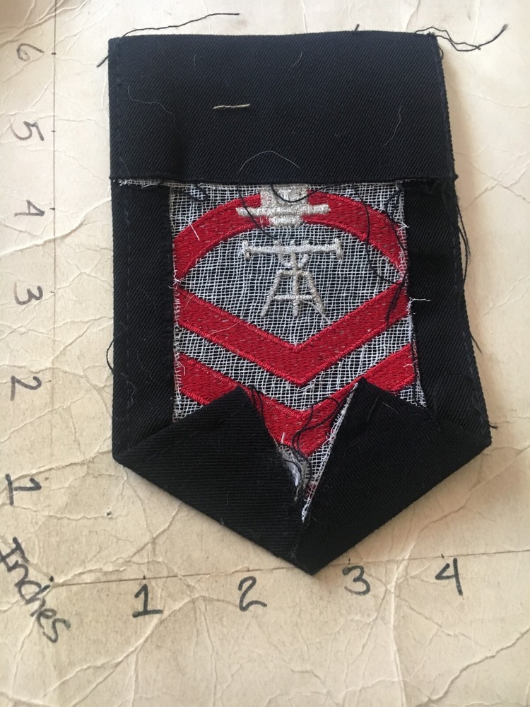 USN Rate Fire Control Chief Petty Officer Patch 6/12/24