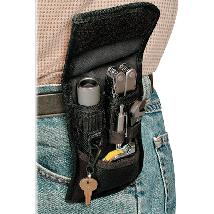 NEW Nite Ize Clip Pock-Its XL Utility Holster Holds Flashlight Multi-Tool Sheath