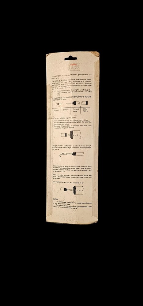 Butane Pencil Torch Vintage Tools Exchange True Value