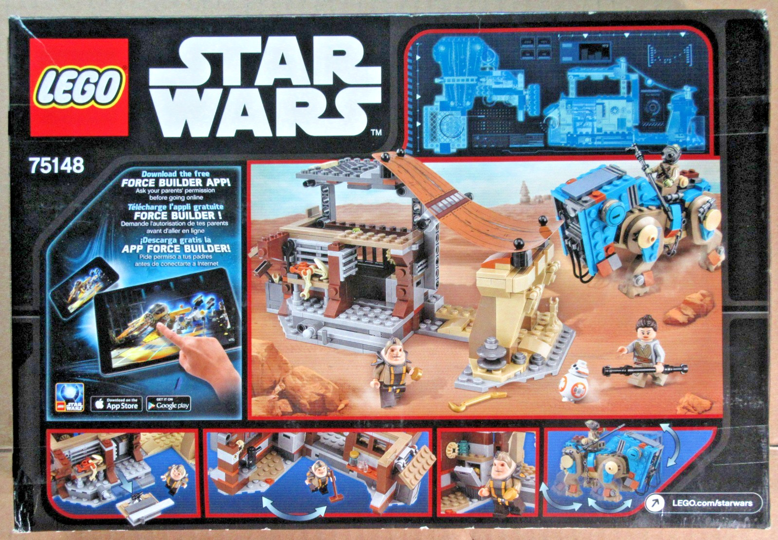 Lego Star Wars 75148 ~ ENCOUNTER ON JAKKU ~ NISB retired Luggabeast TEEDO REY