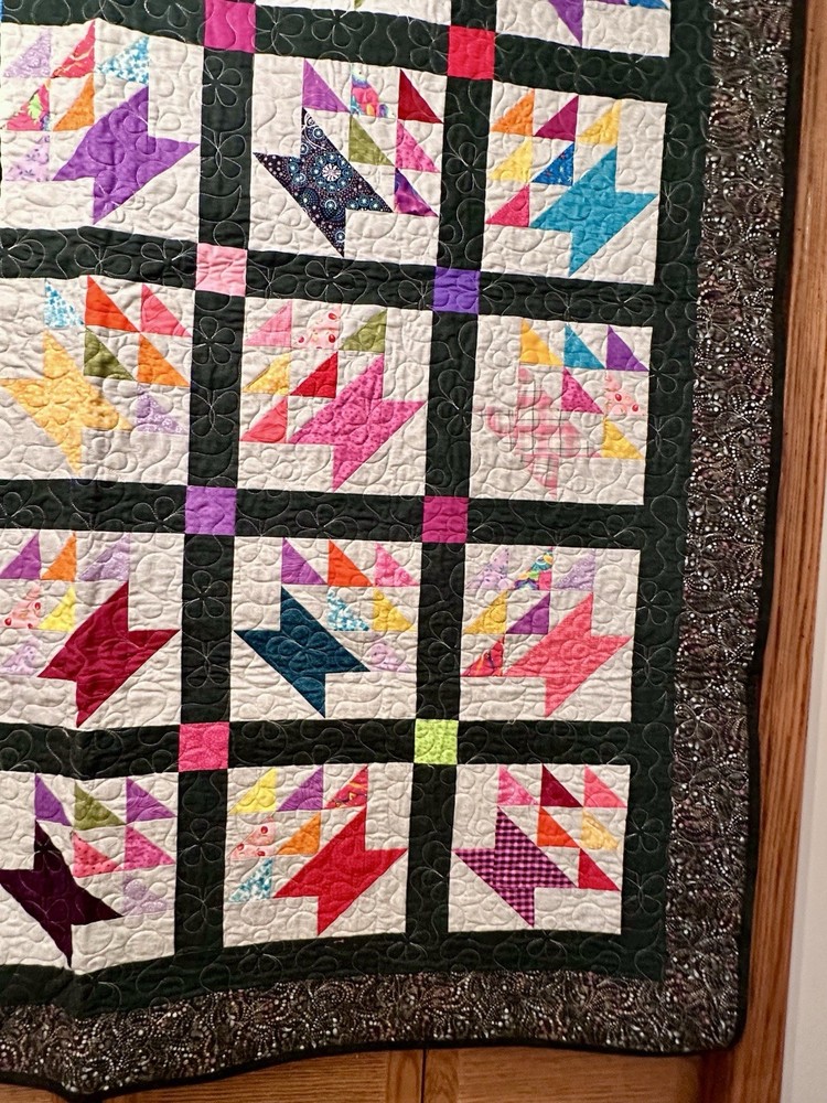 Handmade Patchwork Cotton Quilt
