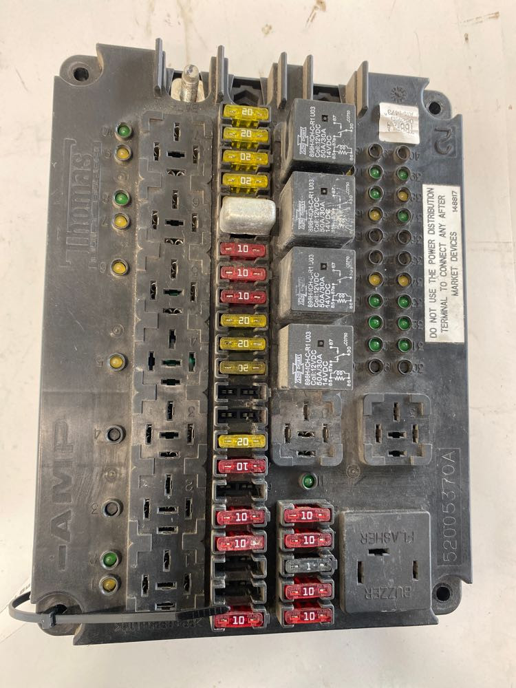 2010 Thomas Bus School Bus Fuse Panel (628-10681)