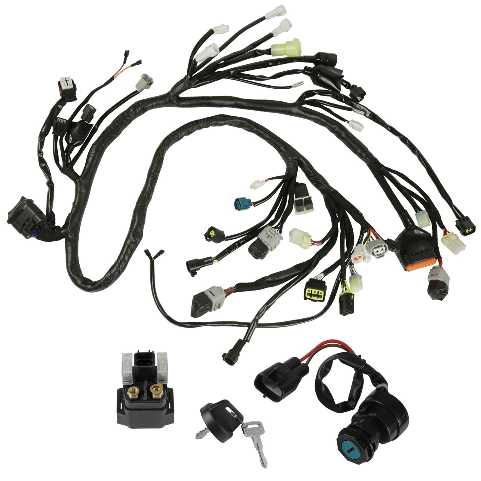 Wiring Harness Switch Key Relay for Yamaha YFZ450R / YFZ450R SE 2014-2020