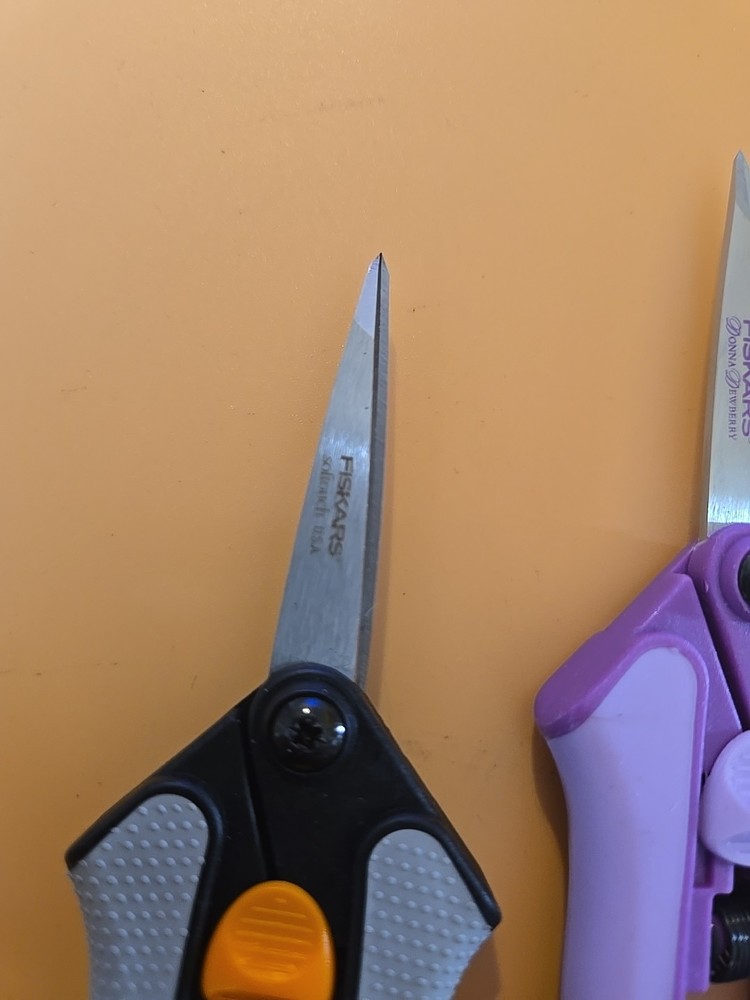 3 Count - Fiskars Soft Touch Micro-Tip Pruning Snip Shears Trimmer sissors (I)