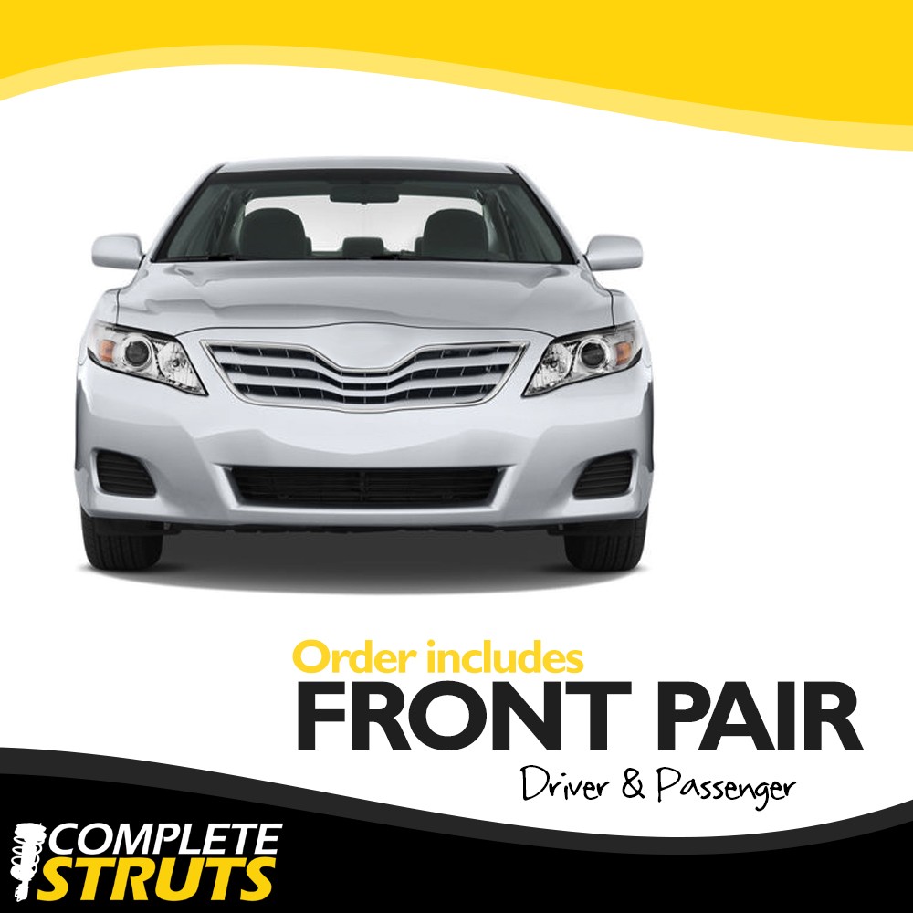 Front Pair Complete Strut & Spring Assemblies for 2019-2024 Nissan Altima AWD