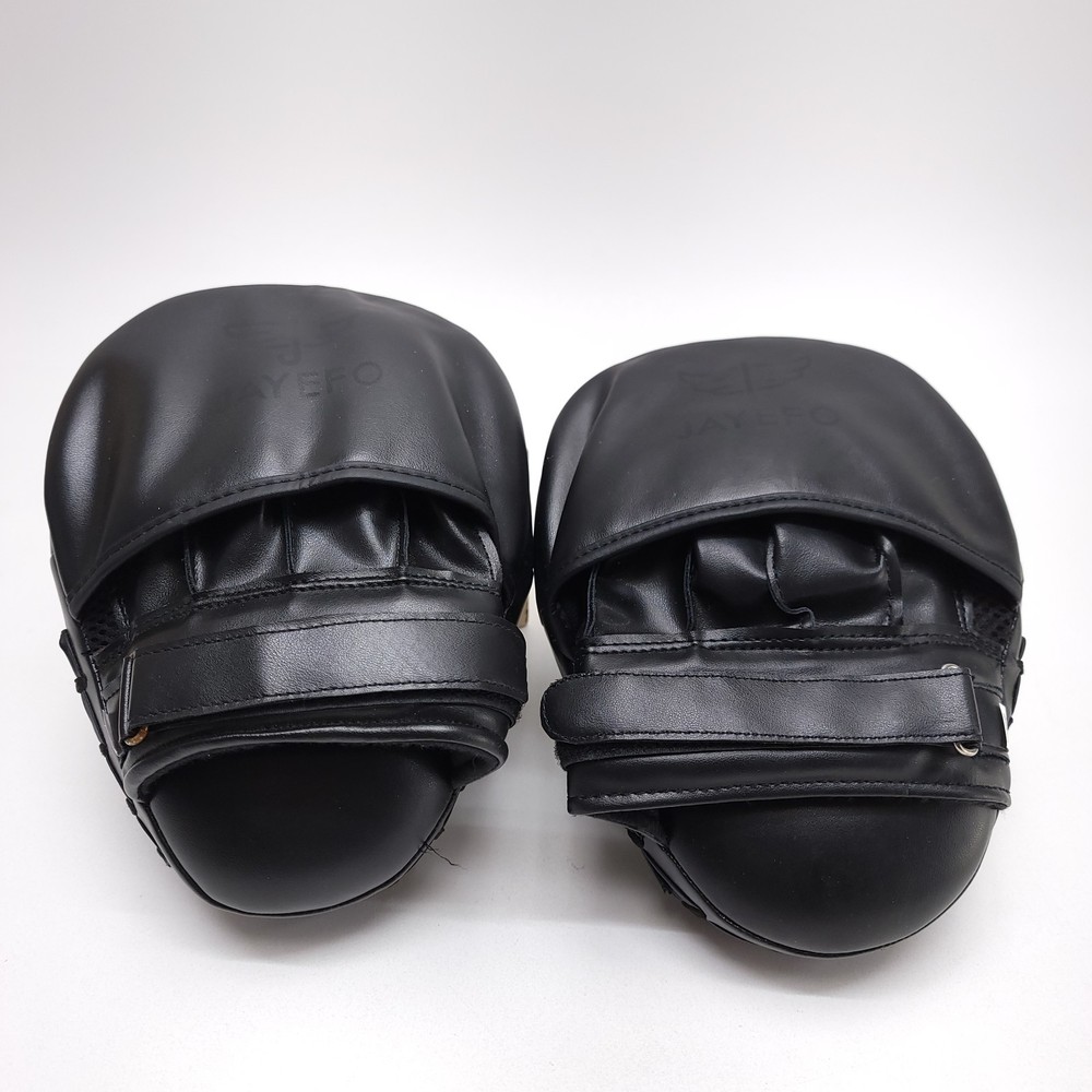 Jayefo Glorious Boxing Pads Focus Mitts for Training Punching Blocking Pad Black