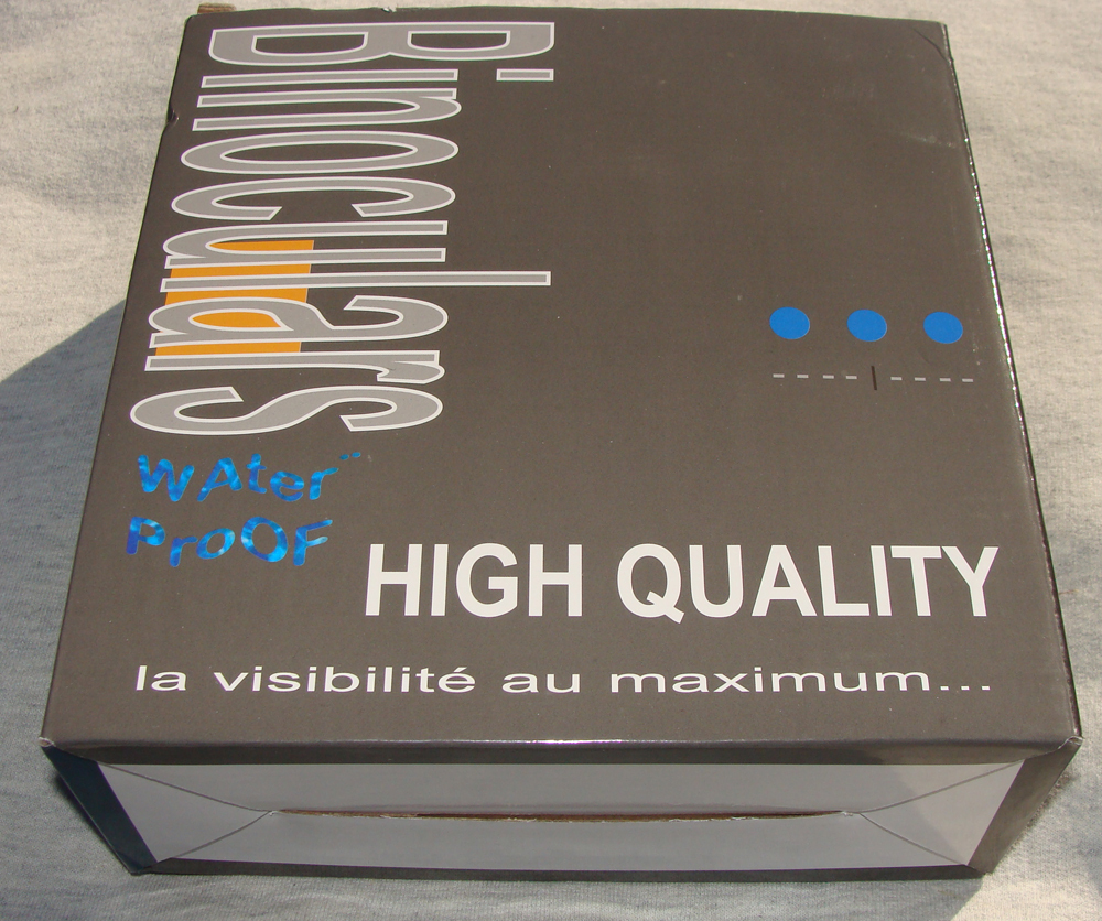 DAXGD Waterproof Binoculars with Strap Backpack, Lens Cap, New in Box!!