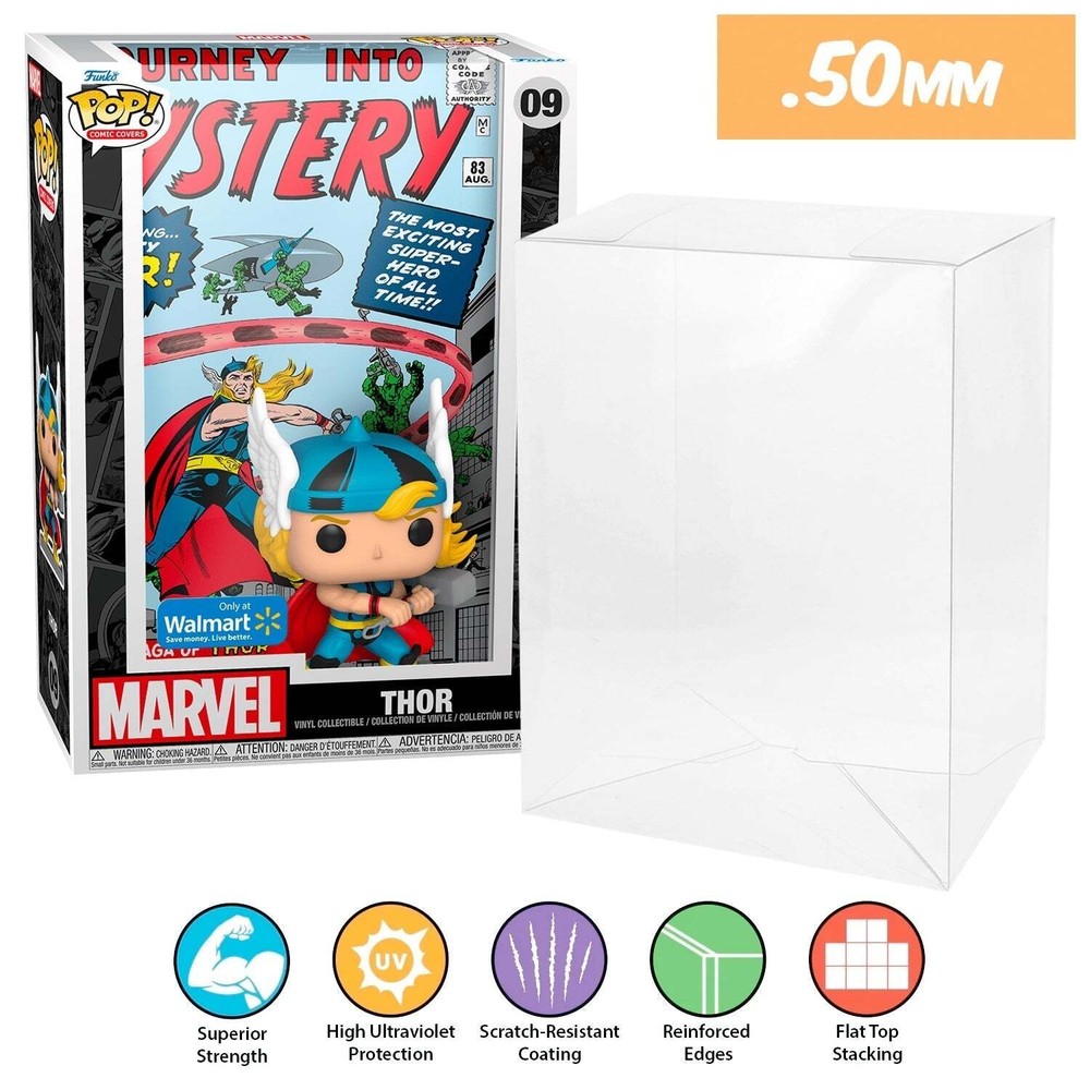 0.50mm POP PROTECTOR for Superman Comic Covers Funko Pop