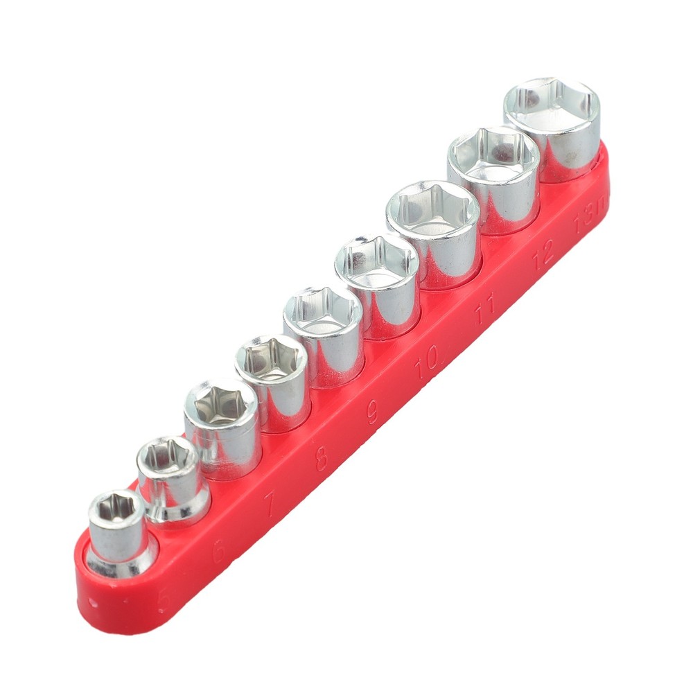 9 Pieces/set Hexagon Key Sleeve Socket Combination Carbon Steel Hexagon Socket