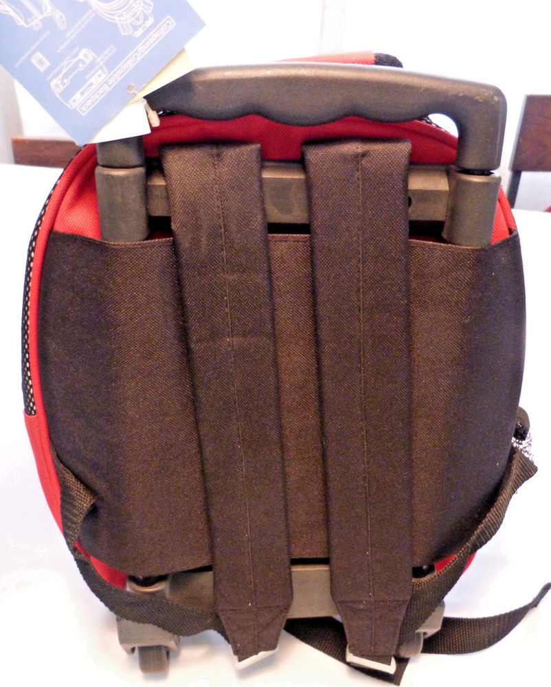Small Ohio State Collapsible Backpack With Wheels