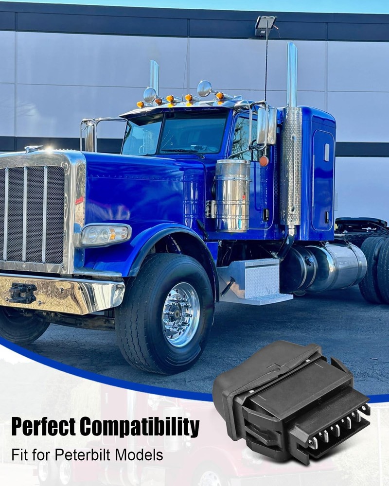 6Pin Master Power Window Switch Right Passenger fits Peterbilt 1609210