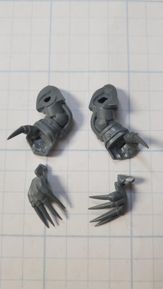 40k Chaos Space Marines Bits Terminator Accursed Weapon - Lightning Claws Set