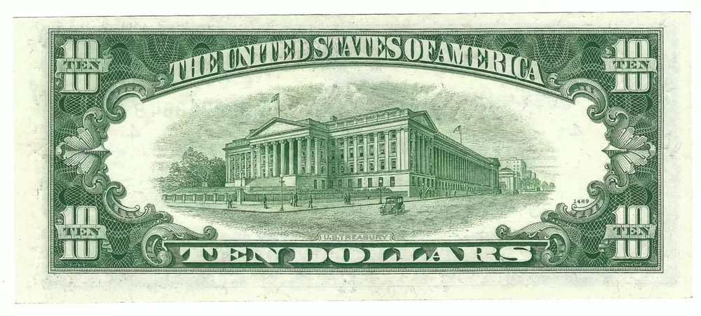 1950-A $10 Small Size Federal Reserve Note