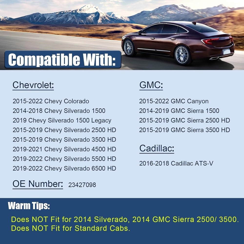 Master Power Window Switch Driver Side Compatible with 2014-2022 Chevy