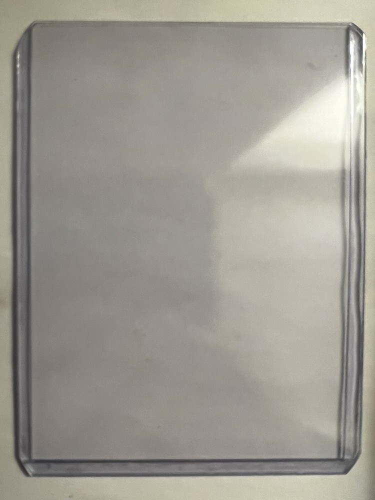 1 BCW Individual Standard Top loader Clear 3"x4"
