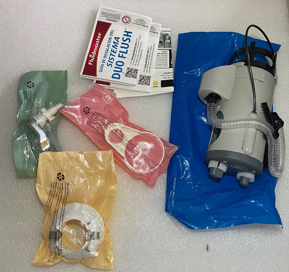 Fluidmaster 550DFRK-1 DuoFlush Fill & Dual Flush Conversion System-OPEN BOX