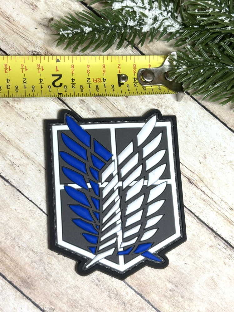 PVC Tactical Morale Patch - Attack On Titan Patch - Anime Wings Patch