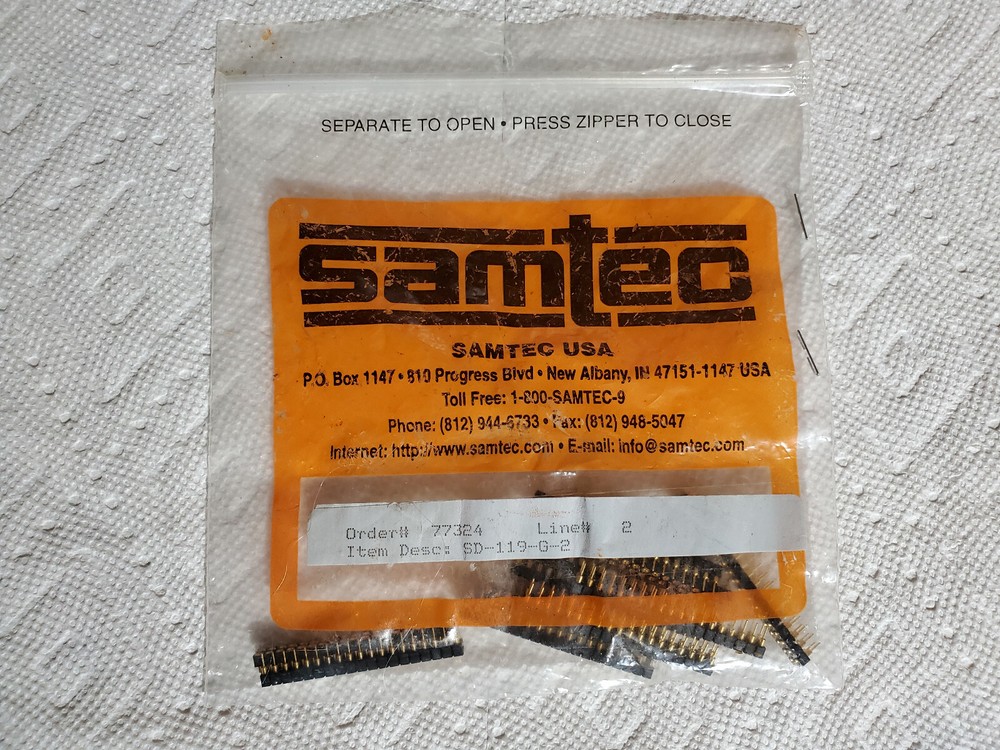 Samtec SD-119-G-2 IC & Component Socket