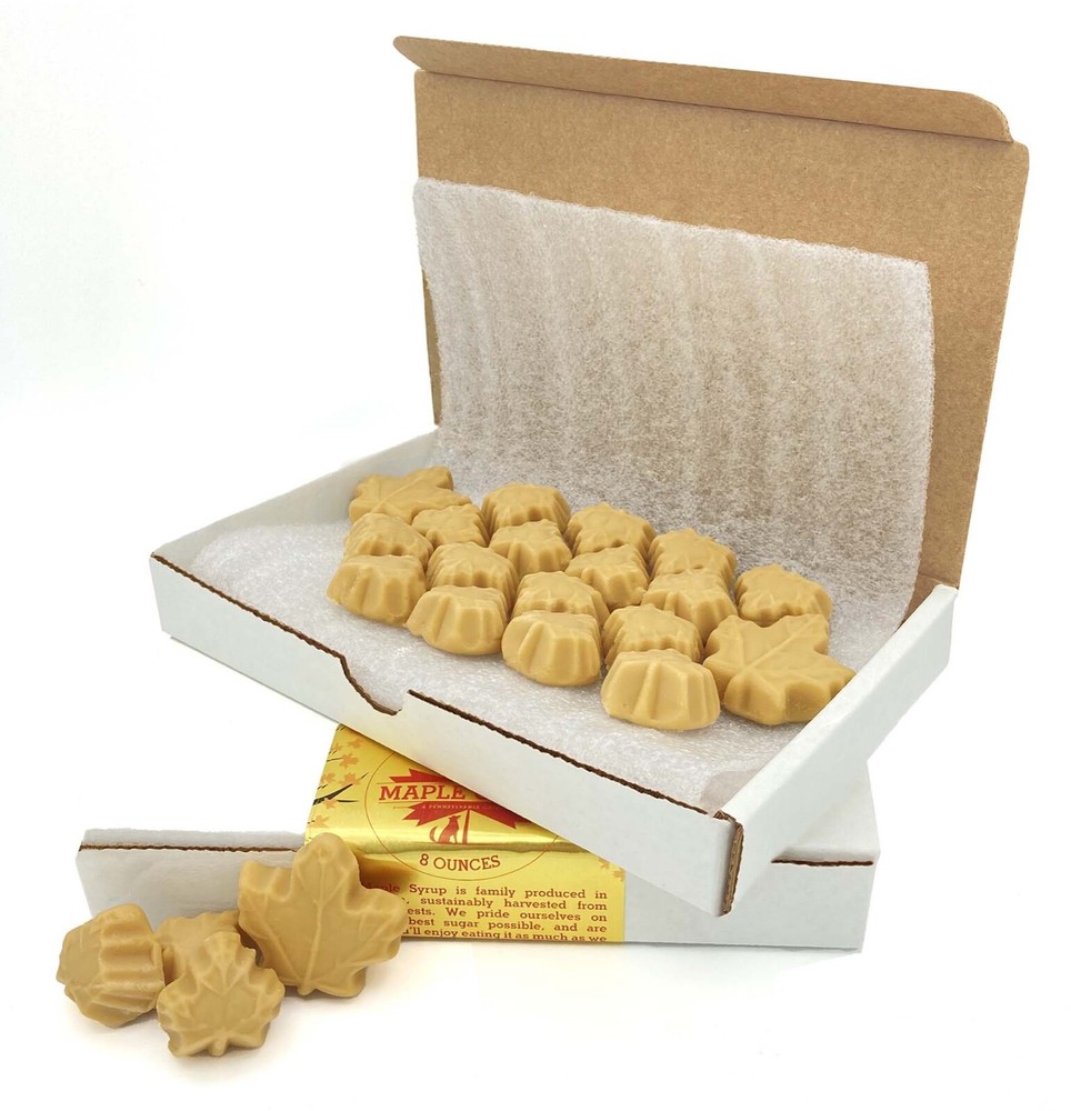 Nova Maple Candy - Pure Maple Syrup Sugar Leaf Candy