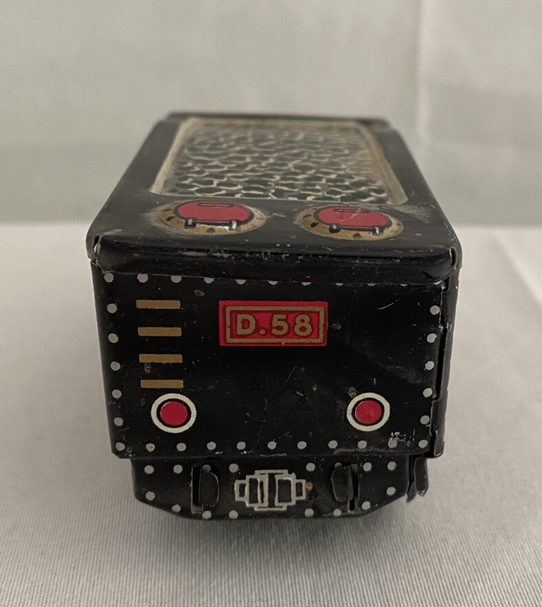 Vintage Tin Litho 20th Express D.58 Tender