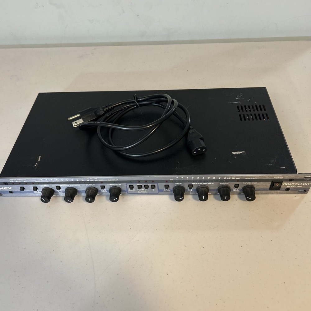 Aphex COMPELLOR Model 320 stereo audio level controller USED•TESTED