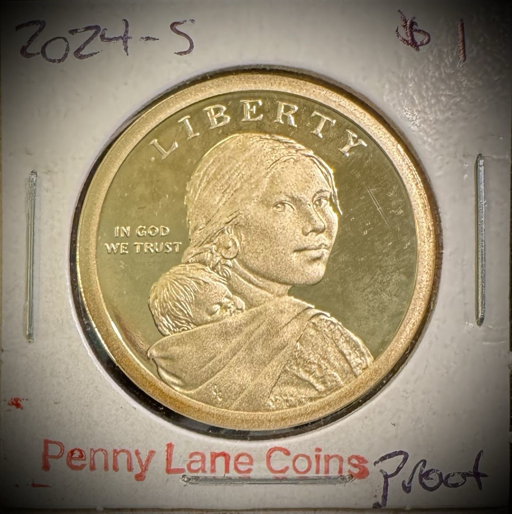 2024-S Sacagawea Dollar PROOF DEEP CAMEO