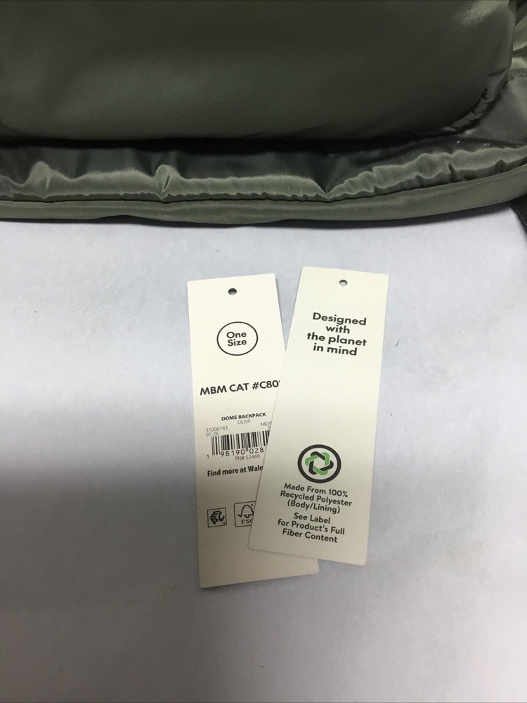 No Boundaries Dome Backpack Olive - Free Shipping