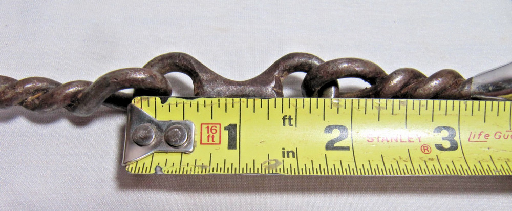 Twisted Wire Dogbone Bit - SS/Sweet Iron - 5" with Bit Guards