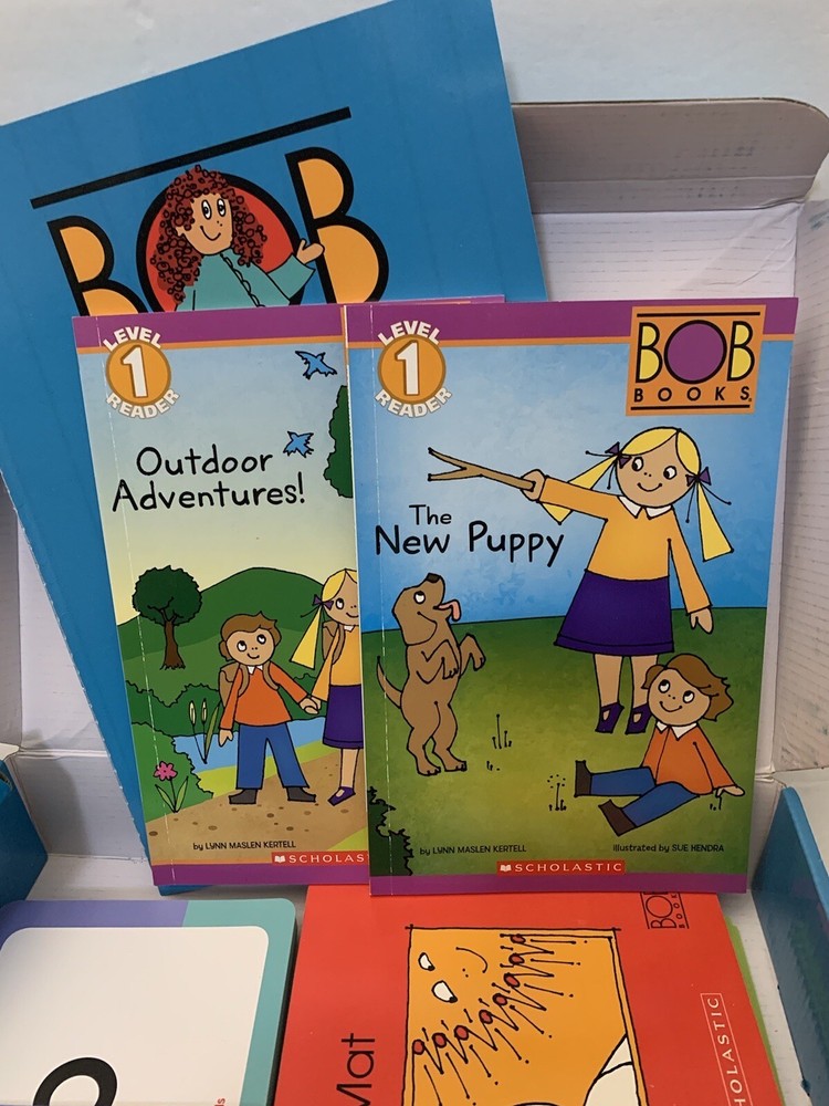 Bob Books Scholastic Reading Kit Beginning Readers Sight Words Educational