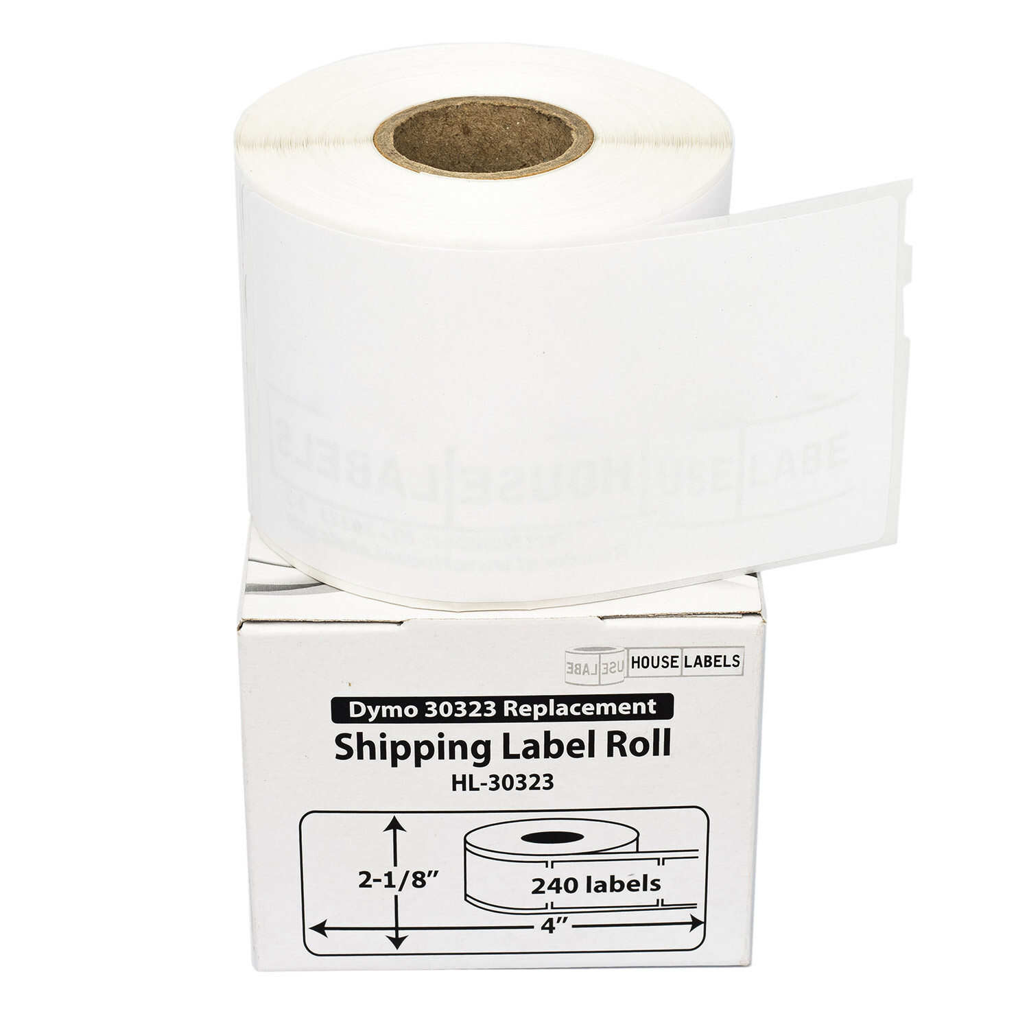DYMO LW 30323 / 30573 Direct Thermal Shipping Labels - (40) Rolls  - 2-1/8" x 4"