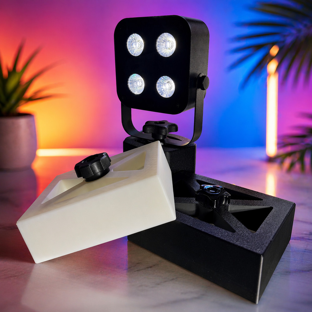 EV Evolve 30, Evolve 50, Evolve 70/90 Light Mounts - White or Black (2 Mounts)