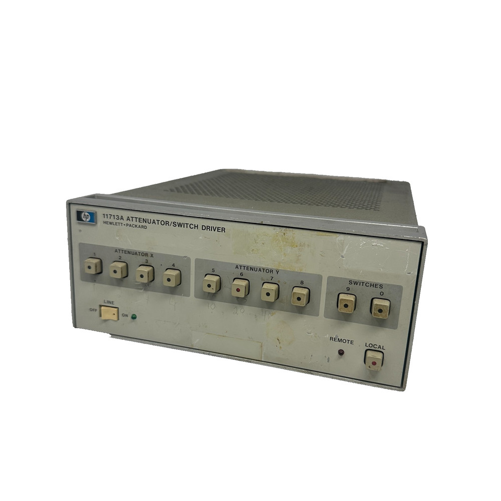 HP Agilent 11713A Attenuator Switch Driver Hewlett Packard HP-IB